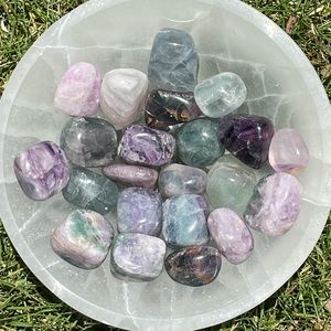 Fluorite Tumbles 14.9 ounces